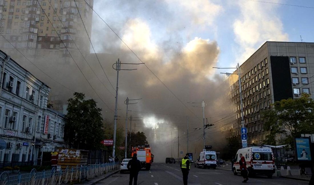 Kiev, 2024'teki en büyük İHA saldırısıyla sarsıldı. Bu yoğun saldırının