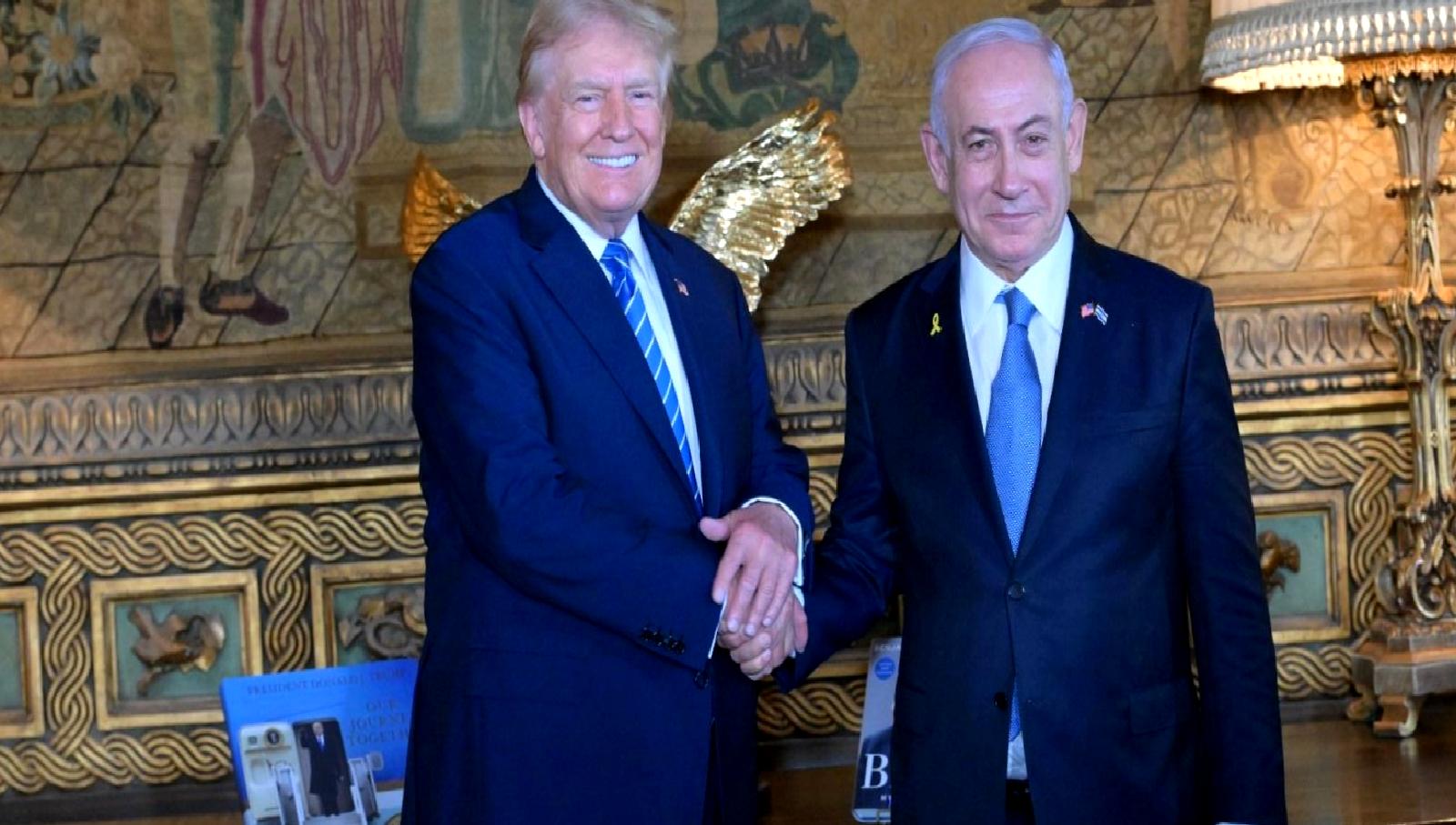 Netanyahu ve Trump, Florida'da tarihi bir buluşma gerçekleştirdi. İki liderin