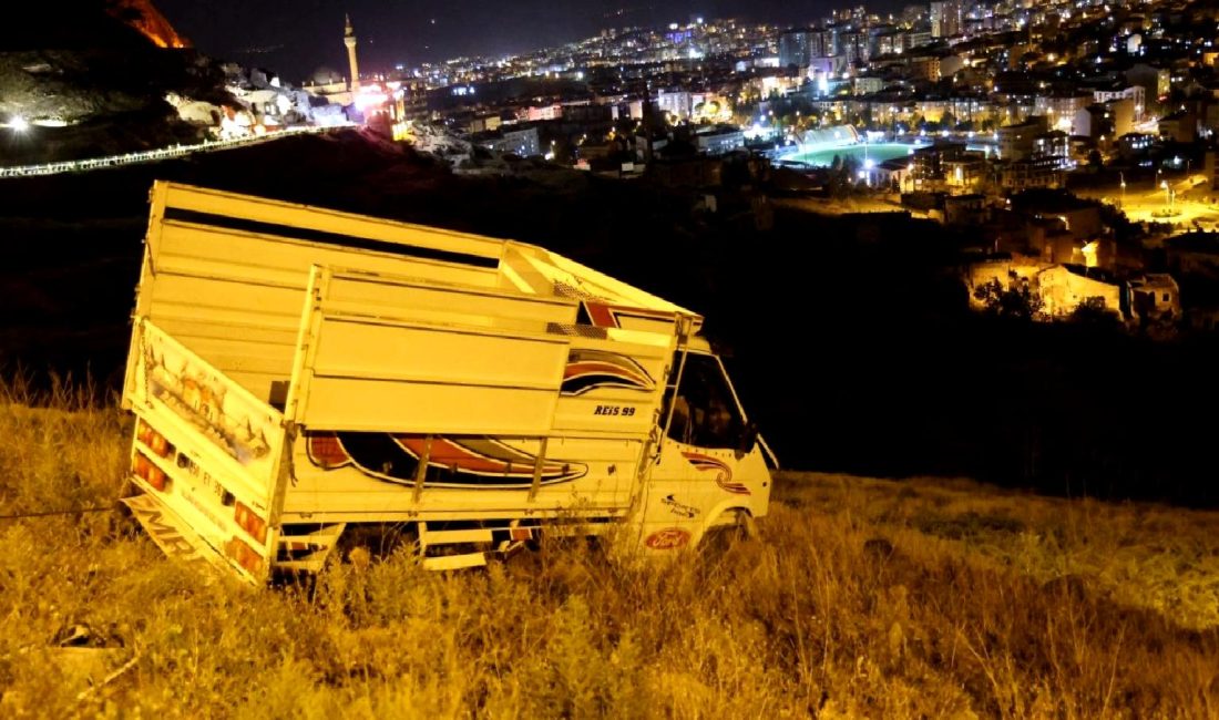 Nevşehir'de yaşanan tuhaf kaza anı, uçurumdan dönme hikayesi. O anın