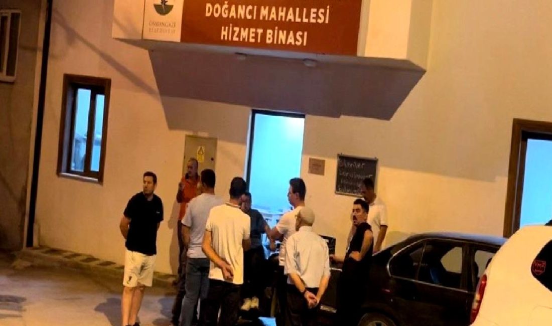 Doğancı Mahallesi'nde aile arasında çıkan tartışma olayı inceleniyor. Aile içi