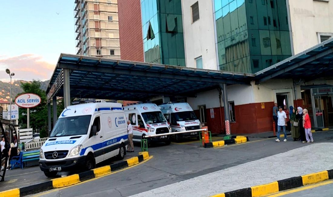 Rize'de meydana gelen yıldırım düşmesi sonucunda bir işçi hayatını kaybetti.