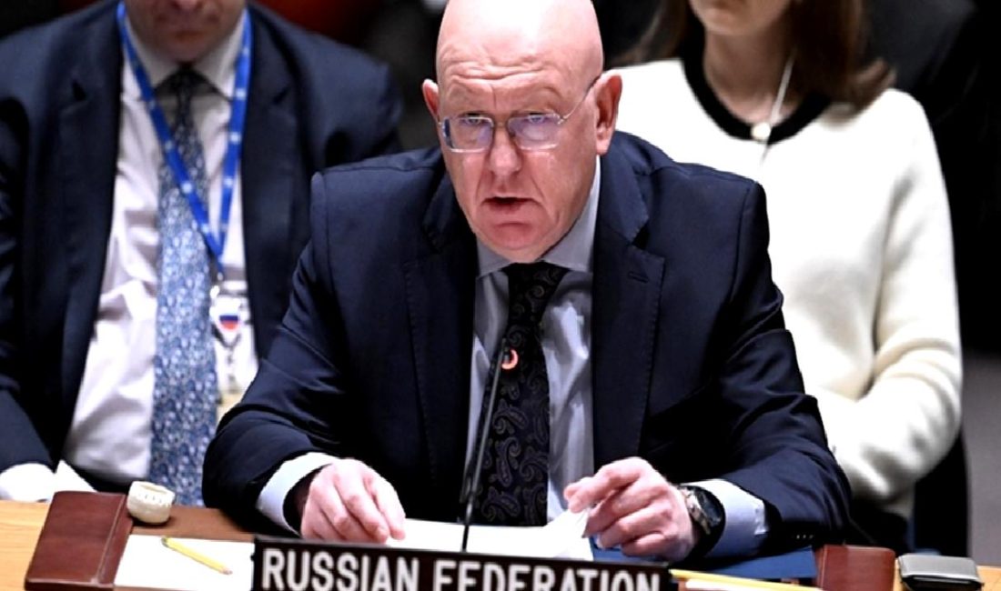 Rusya'nın BM Daimi Temsilcisi, Zelenski rejiminin barış planını ciddiye almadığını