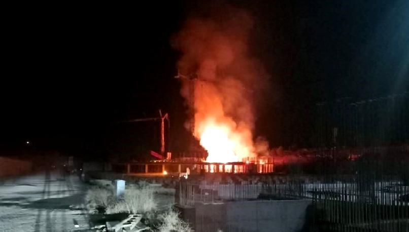 Şırnak Bölge Hastanesinde çıkan yangın büyük bir panik yarattı. Yangın