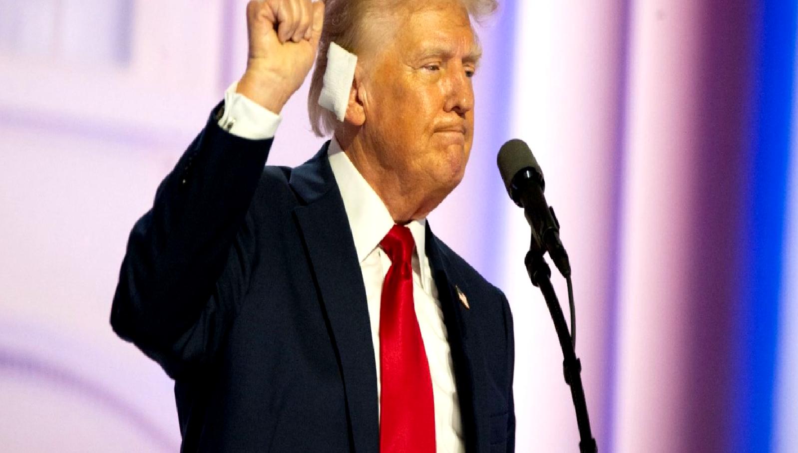 Trump, Biden'ın seçim yarışından çekilmesini değerlendirdi. Eski başkan, bu durumu