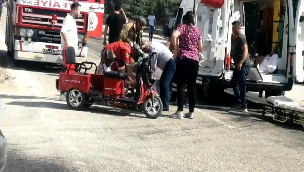 Yalvaç çevre yolunda meydana gelen kaza hakkında detaylı bilgiler. Kazada