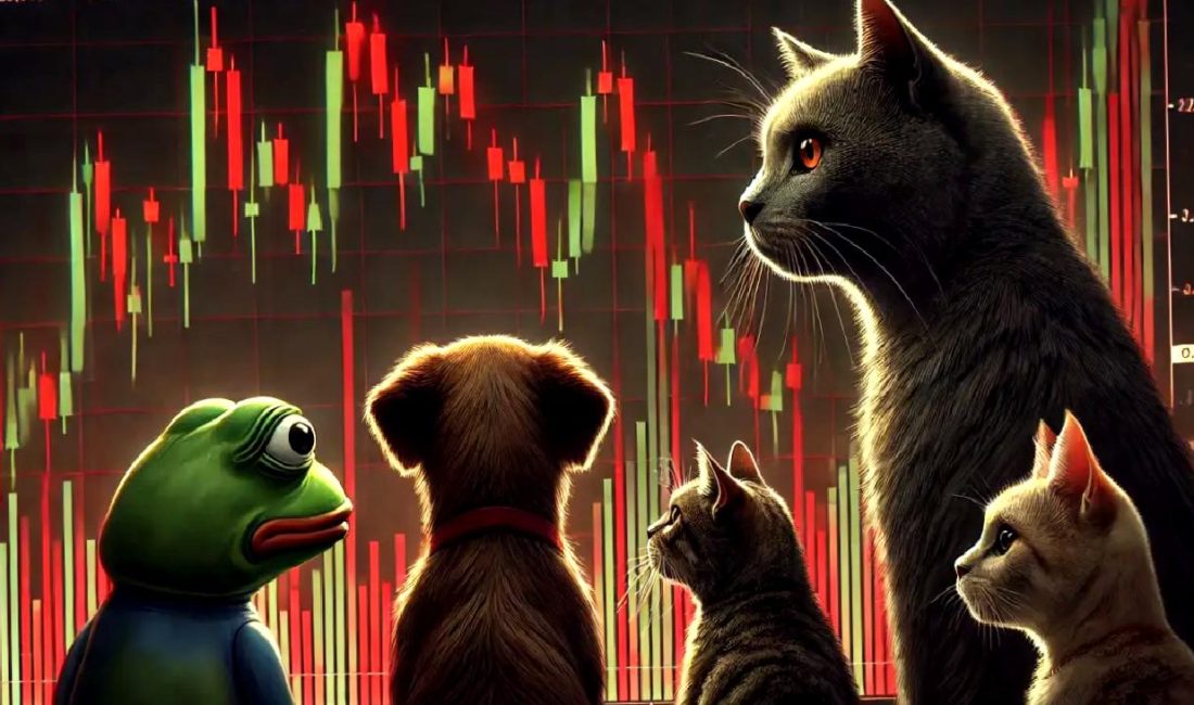 Bitcoin düşüşü, memecoin piyasasında büyük dalgalanmalara yol açtı. Yatırımcılar, bu