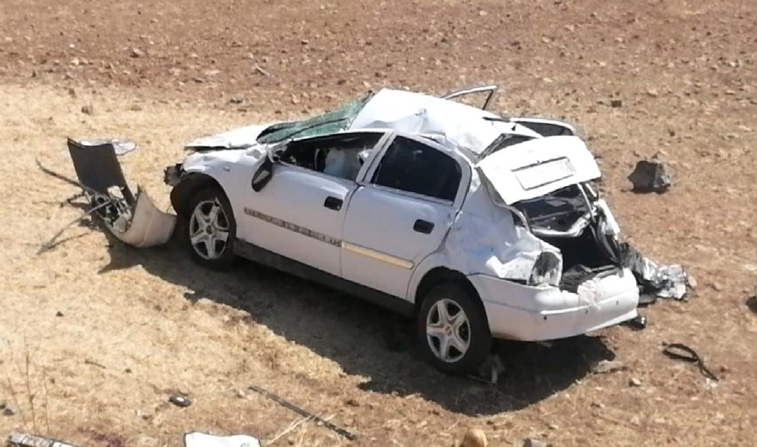 Çermik-Ergani karayolunda meydana gelen feci kazada 1 kişi hayatını kaybetti,