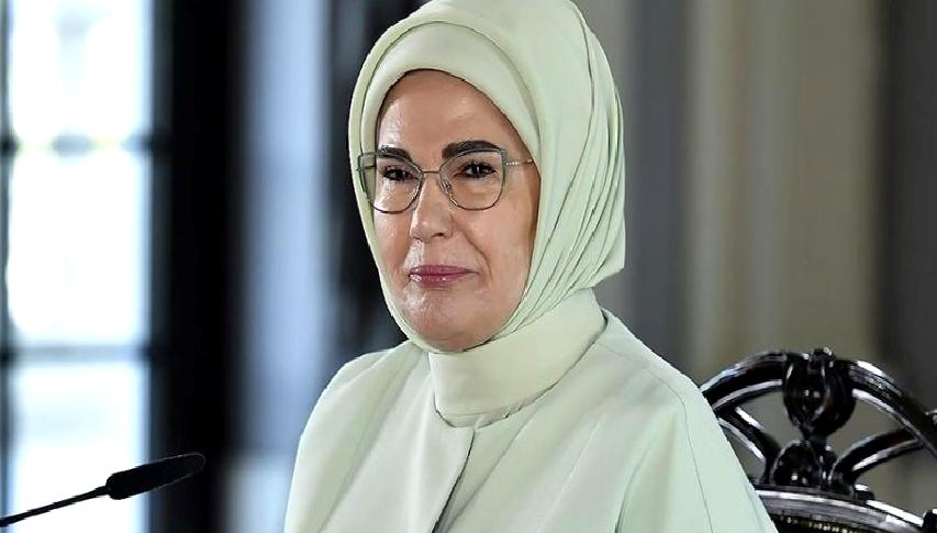 Emine Erdoğan’dan Filistin’e Destek Mesajı Emine Erdoğan, Filistin halkına destek veren güçlü bir mesaj iletti.