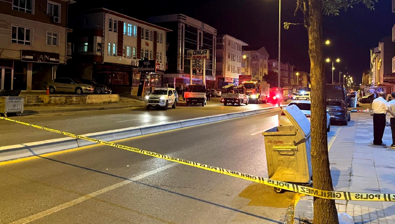 Etimesgut'ta meydana gelen gaz sızıntısı, bölge halkında paniğe neden oldu.