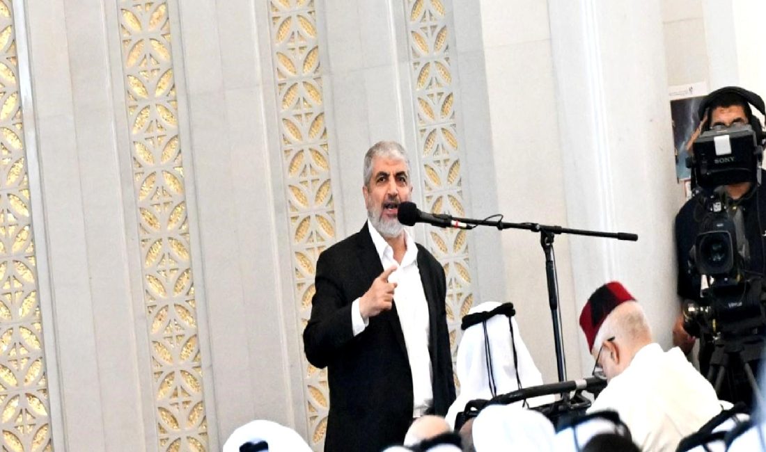 Hamas'ın yurt dışı sorumlusunun, İsmail Haniye'nin kaybı üzerine yaptığı taziye