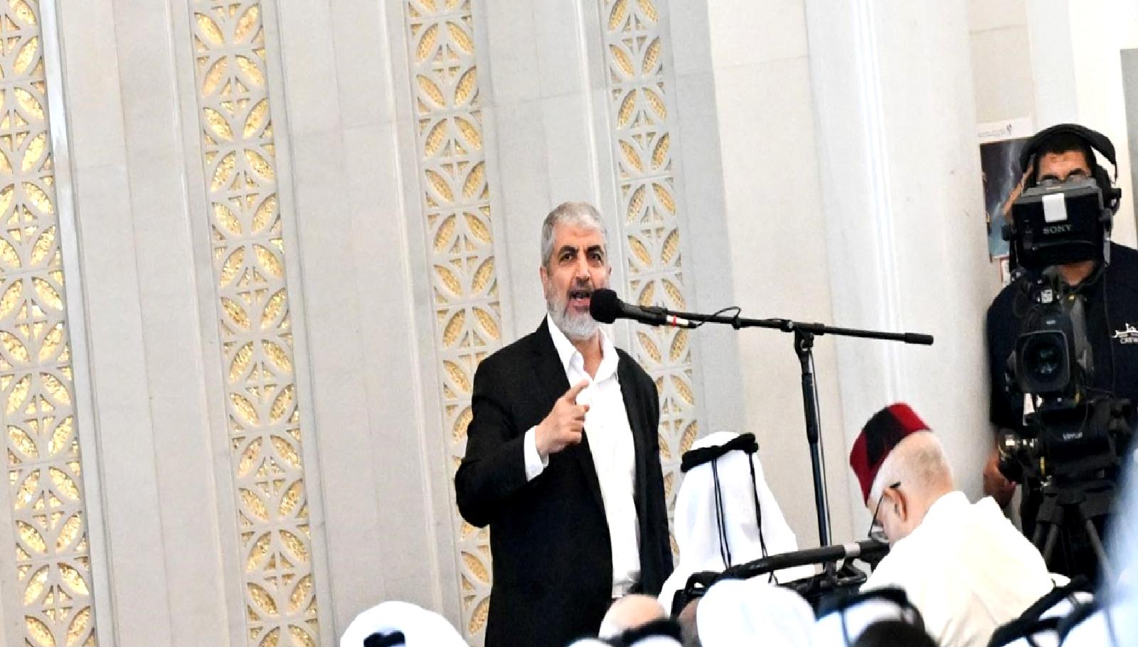 Hamas'ın yurt dışı sorumlusunun, İsmail Haniye'nin kaybı üzerine yaptığı taziye