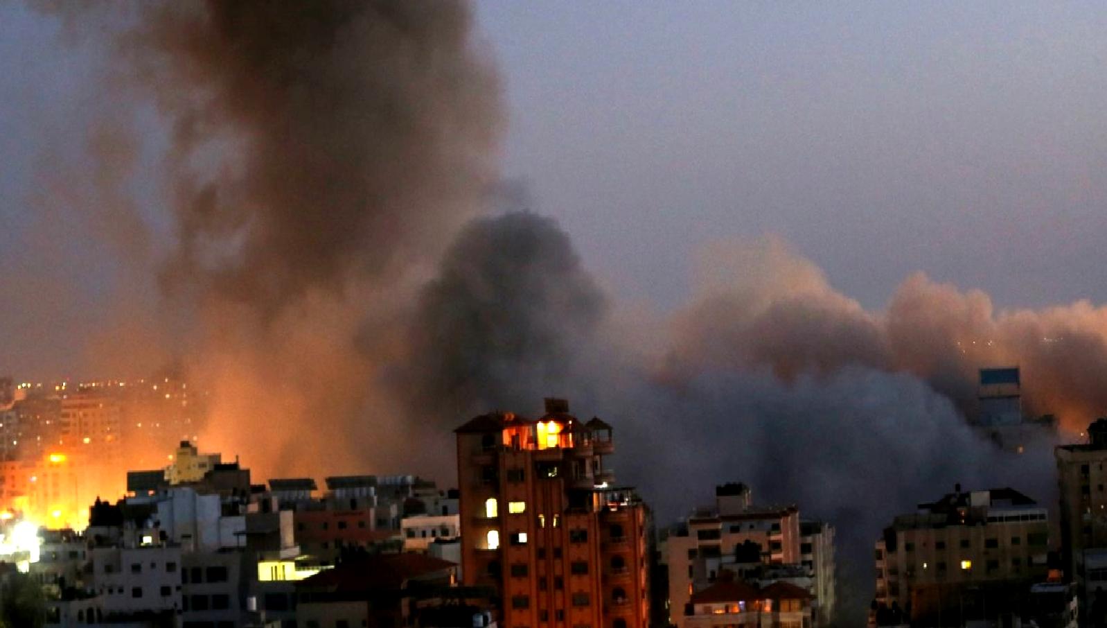 İsrail'in Gazze Şeridi'ne düzenlediği hava saldırıları, can kaybı ve yaralı