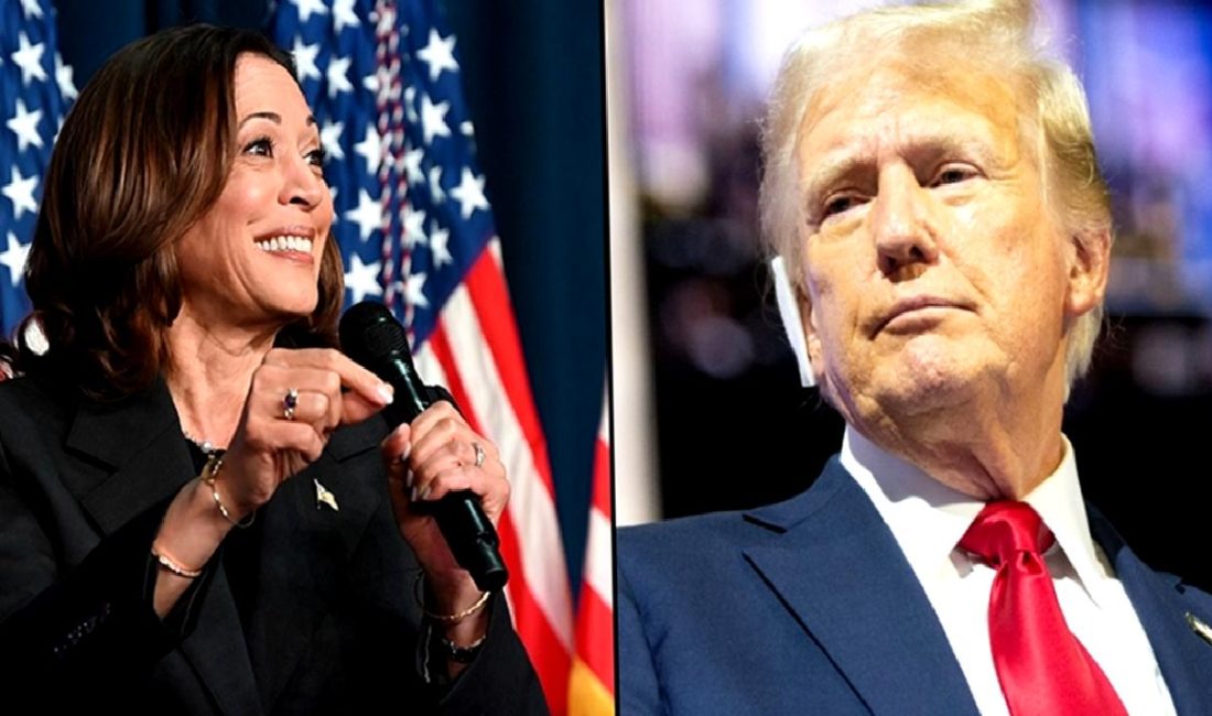 Kamala Harris ve Donald Trump Arasındaki ABD Başkanlık Seçimi Rekabeti Kamala Harris ve Donald Trump arasındaki ABD Başkanlık Seçimi rekabetini