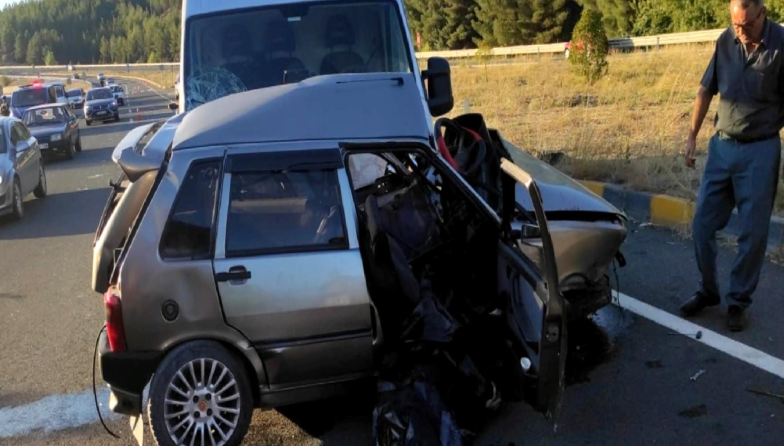 Karabük-Kastamonu yolunda meydana gelen trafik kazasında bir kişi hayatını kaybetti,