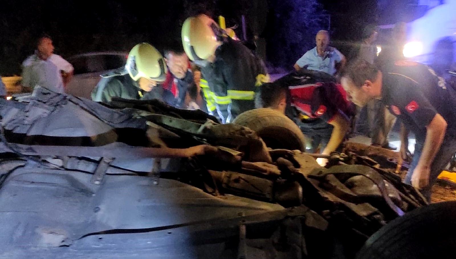 Karabük'te meydana gelen trafik kazasında 5 kişi yaralandı. Olay yerine