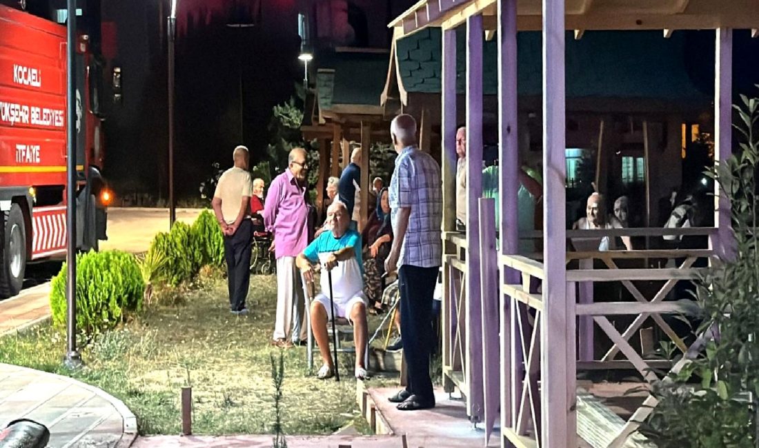 Kocaeli Huzurevi'nde meydana gelen yangın sonrası, sakinlerin güvenliği sağlandı. Olayla