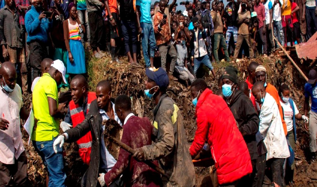Uganda'da meydana gelen şiddetli yağışlar, toprak kaymalarına yol açtı. Bu