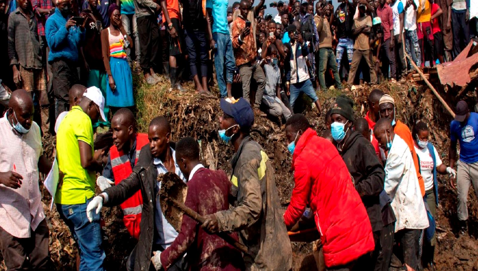 Uganda'da meydana gelen şiddetli yağışlar, toprak kaymalarına yol açtı. Bu