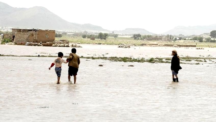 Yemen'de meydana gelen sel felaketi 158 bin kişiyi etkiledi. Bu