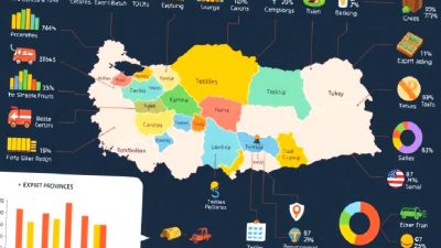 2024 Yılı İhracat Raporu'nda illere göre ihracat durumu ve artışlar