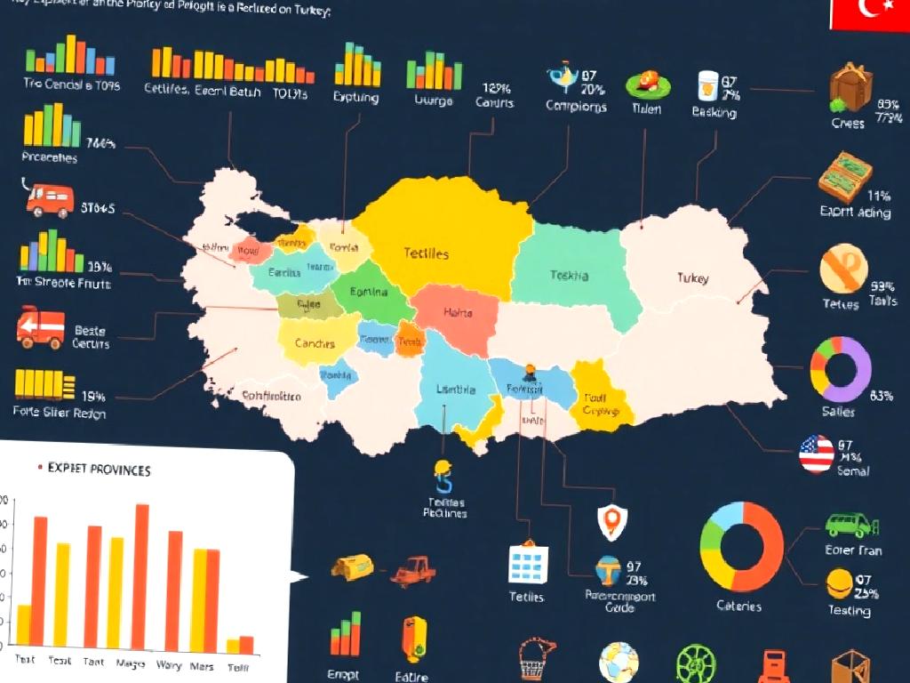 2024 Yılı İhracat Raporu'nda illere göre ihracat durumu ve artışlar