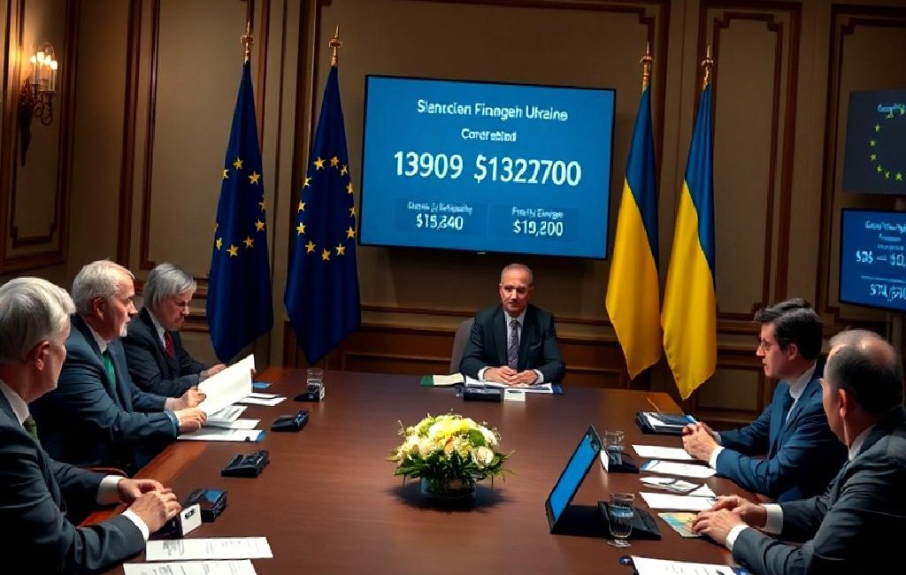 AB Konseyi’nden Ukrayna’ya 35 Milyar Euro Mali Yardım AB Konseyi, Ukrayna'ya 35 milyar Euro tutarında mali yardım sağlama