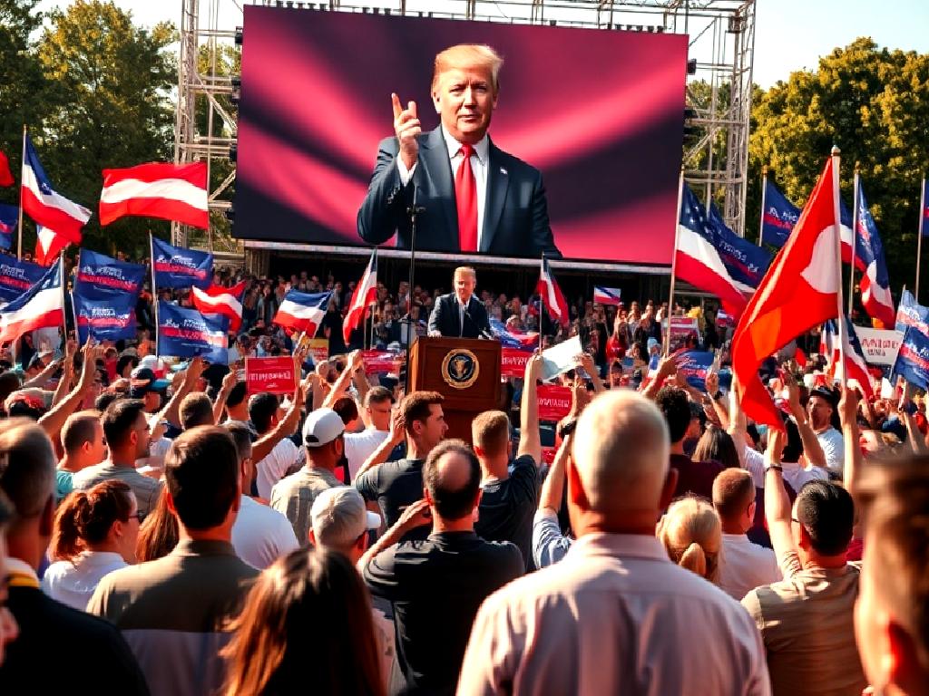 ABD Başkanlık Seçimleri'nde Trump'ın mitingi ve Elon Musk'ın destek mesajı