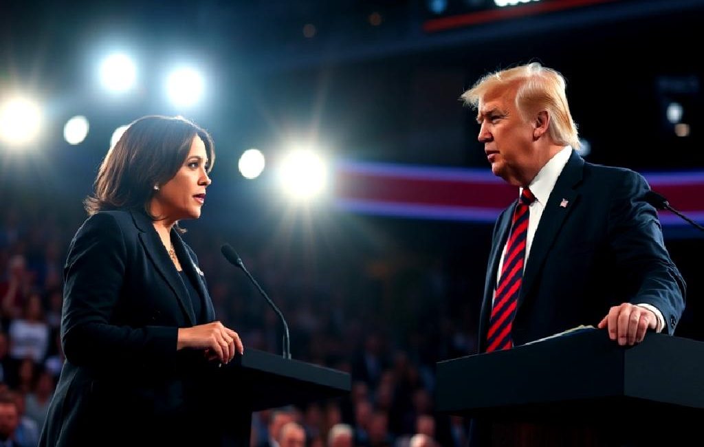 ABD Başkanlık Seçimlerinde Kamala Harris ve Donald Trump Arasındaki Çekişme ABD Başkanlık Seçimlerinde Kamala Harris ve Donald Trump arasındaki çekişmeyi