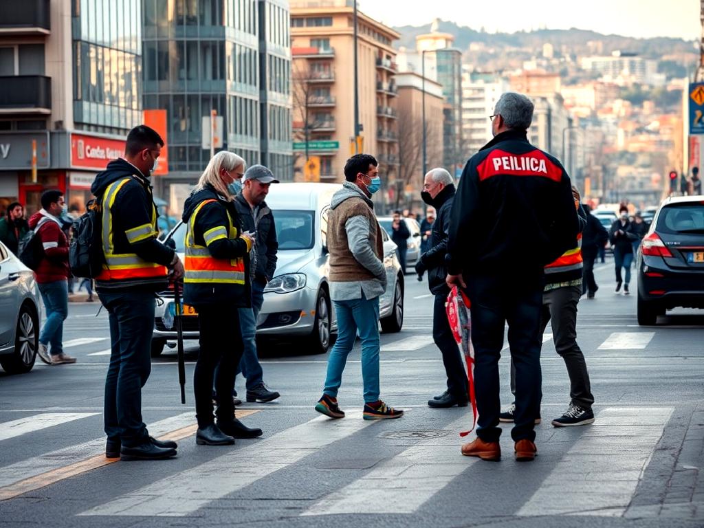 Bahçelievler'de meydana gelen kazada bir yaya yaralandı. Olay yerine intikal