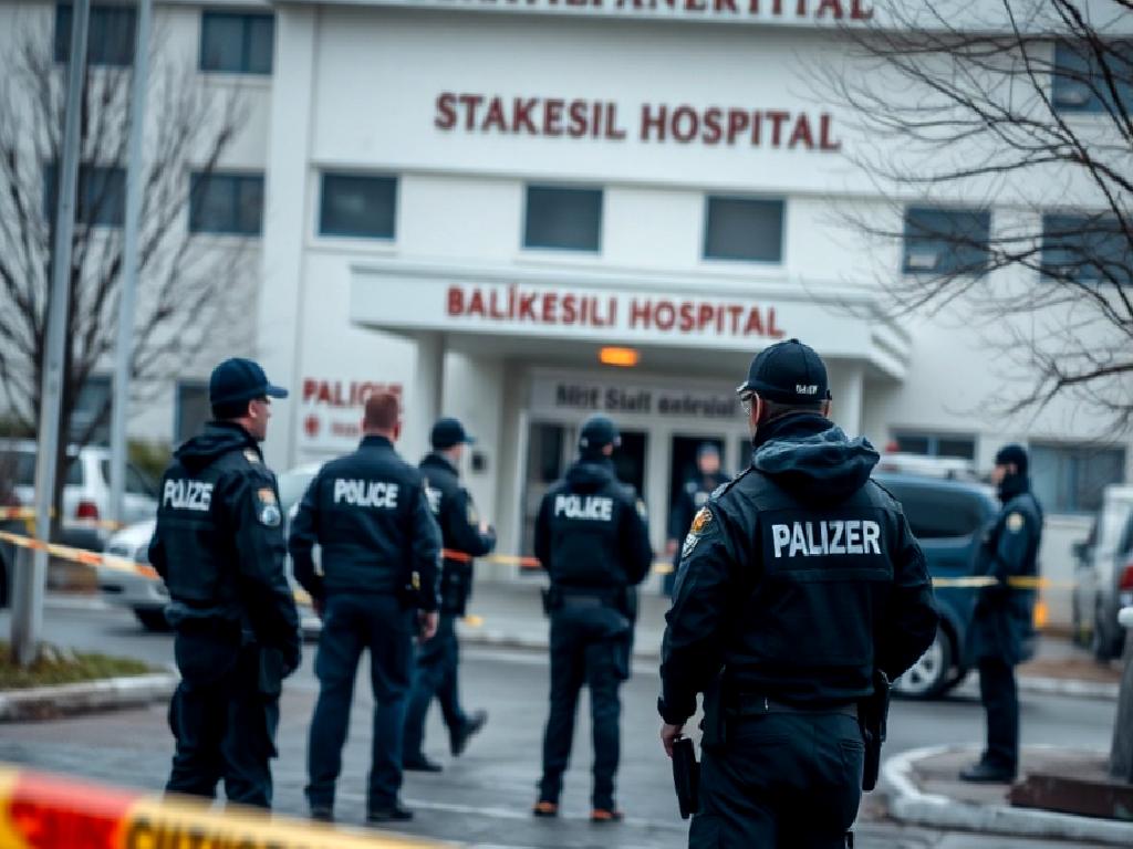 Balıkesir Devlet Hastanesi'nde gerçekleşen silahlı saldırıda Emrah İmamoğlu'nun durumu ciddi.