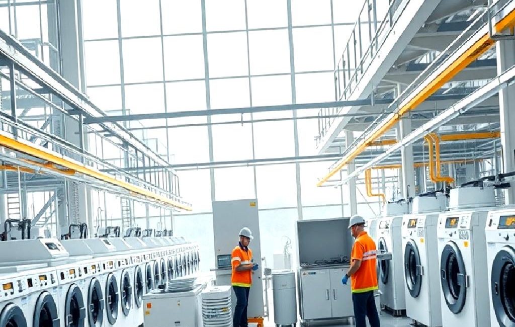 Beko Ankara Bulaşık Makinesi Fabrikası Global Lighthouse Network’e Katıldı Beko Ankara Bulaşık Makinesi Fabrikası, Global Lighthouse Network'e katılarak üretim