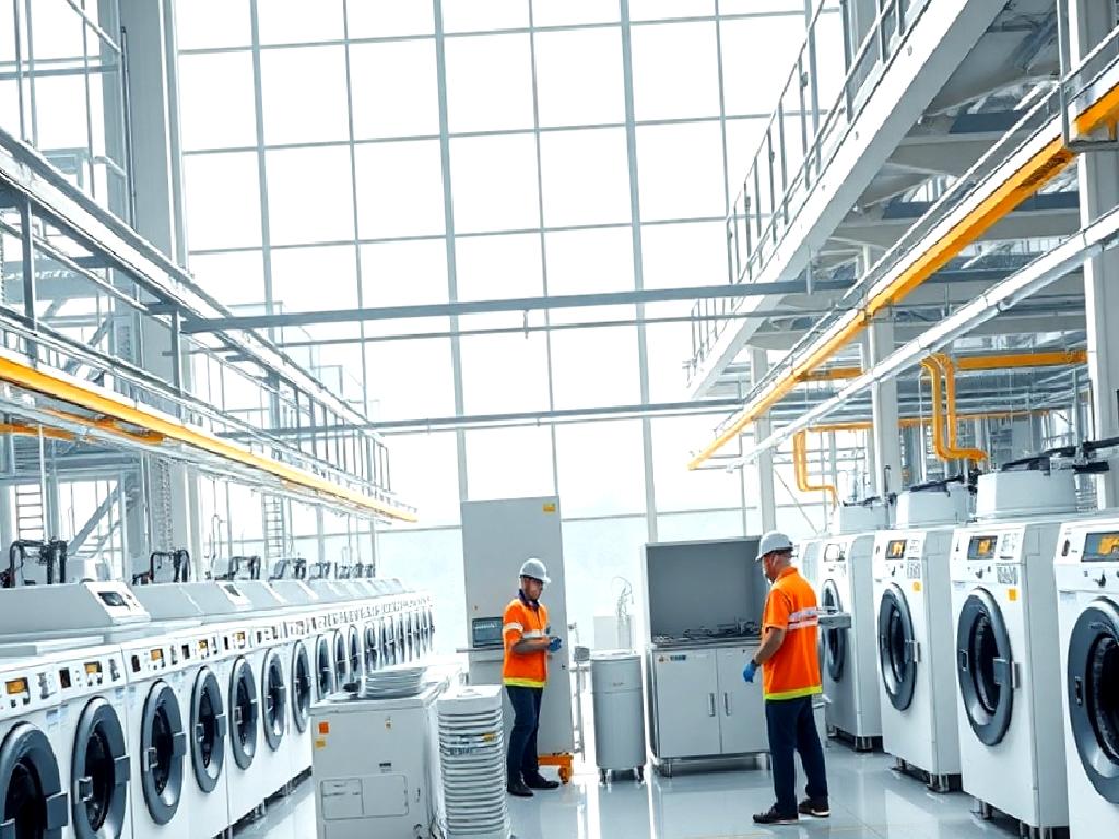 Beko Ankara Bulaşık Makinesi Fabrikası, Global Lighthouse Network'e katılarak üretim