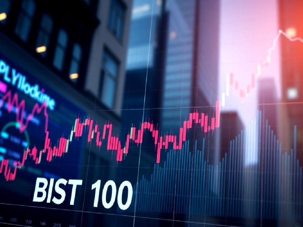 BIST 100 Endeksi Kapanış Raporu'nda, gün içinde yaşanan düşüşler ve