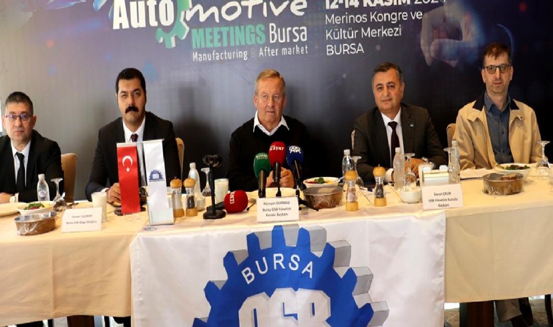 Bursa OSB ve OİB, otomotiv sektörünün geleceğini şekillendirmek amacıyla önemli