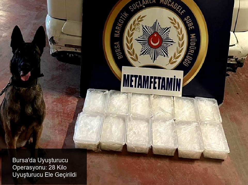 Bursa'da Tarihi Uyuşturucu Operasyonu