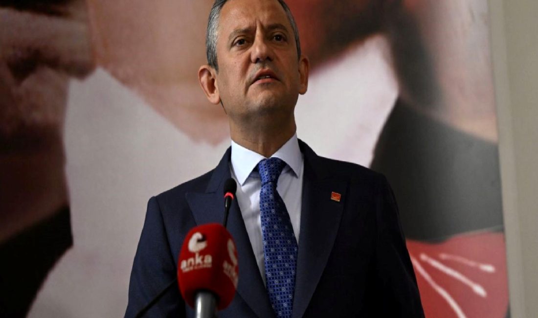 CHP Genel Başkanı Özel, Ahmet Özer'in tutuklanması hakkında önemli açıklamalarda