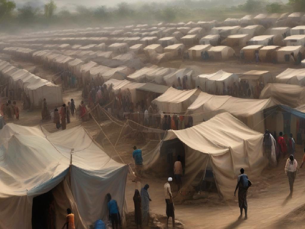 Cibaliya Mülteci Kampı'nda yaşanan kritik insani kriz, binlerce insanın yaşam