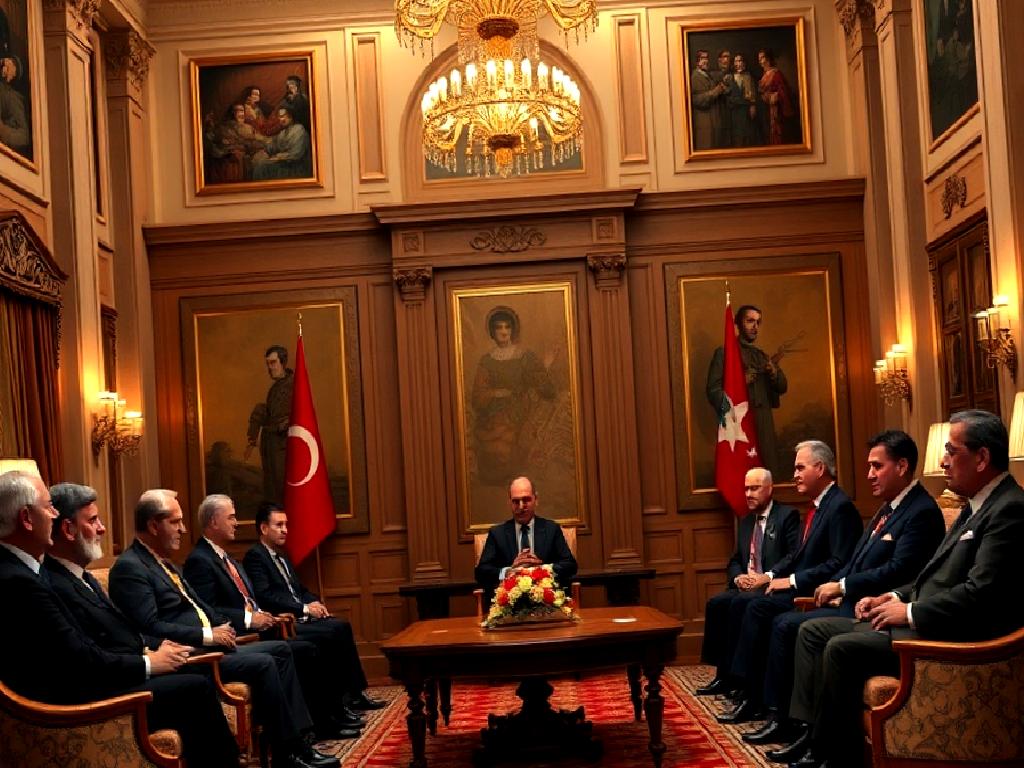 Cumhurbaşkanlığı Külliyesi'nde gerçekleştirilen TBMM eski başkanları toplantısı, siyasi geçmişin değerlendirildiği