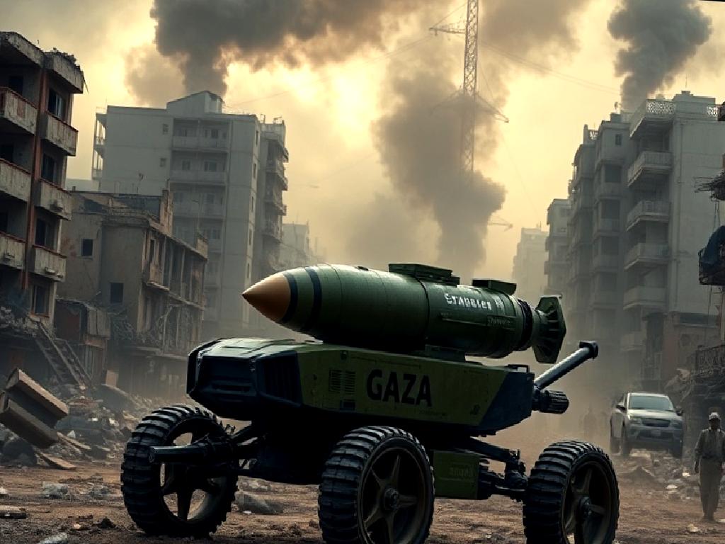 Euro-Med, İsrail'in Gazze'deki soykırım uygulamalarını ve bomba yüklü robot kullanımını