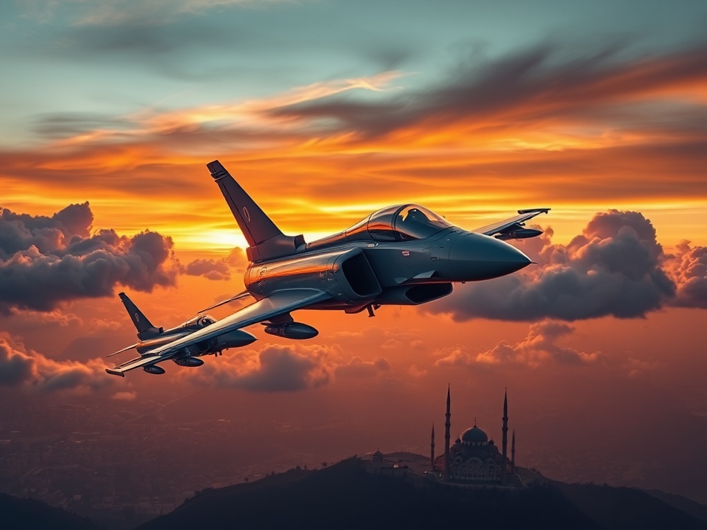 Eurofighter Typhoon savaş uçakları, Türkiye'nin hava gücünü artırmak için geliyor.