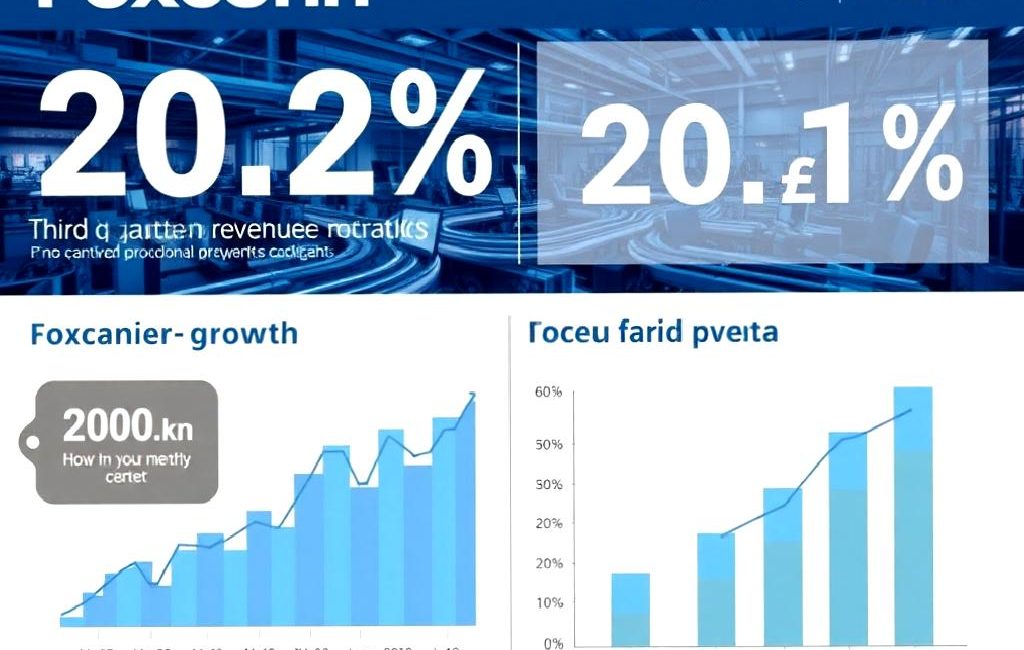 Foxconn’un Üçüncü Çeyrek Gelirinde %20,2 Artış Foxconn, üçüncü çeyrek gelirinde %20,2'lik bir artış elde etti. Bu