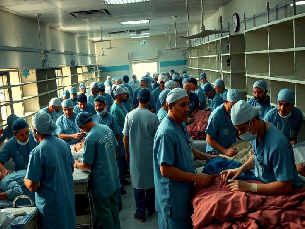 Gazze'deki sağlık krizi, tıbbi malzeme eksiklikleri ve doktor kaybıyla derinleşiyor.