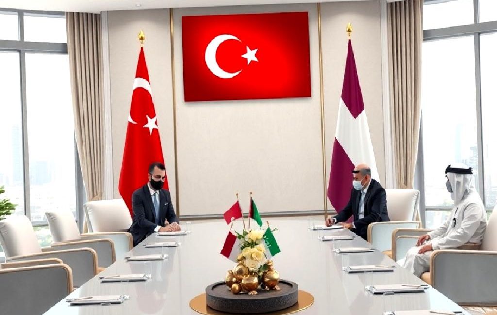 Hazine ve Maliye Bakanı Mehmet Şimşek'in Katar ve Kuveyt ile