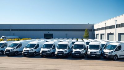 Horoz Lojistik, filosunu güçlendirmek amacıyla 15 adet elektrikli kamyonet satın