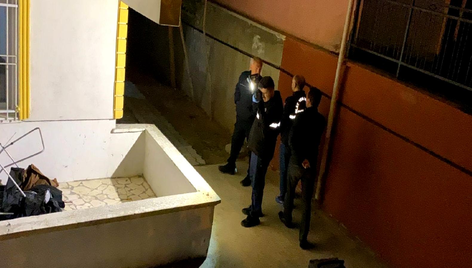 Isparta'da bir erkek öğrenci yurdunda meydana gelen çakmak gazı patlaması,