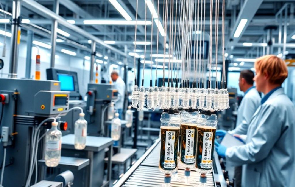 IV Sıvı Tedarikinde Kısıtlamalar ve Baxter’ın Üretim Süreci IV sıvı tedarikindeki kısıtlamalar ve Baxter'ın üretim sürecine dair bilgilere