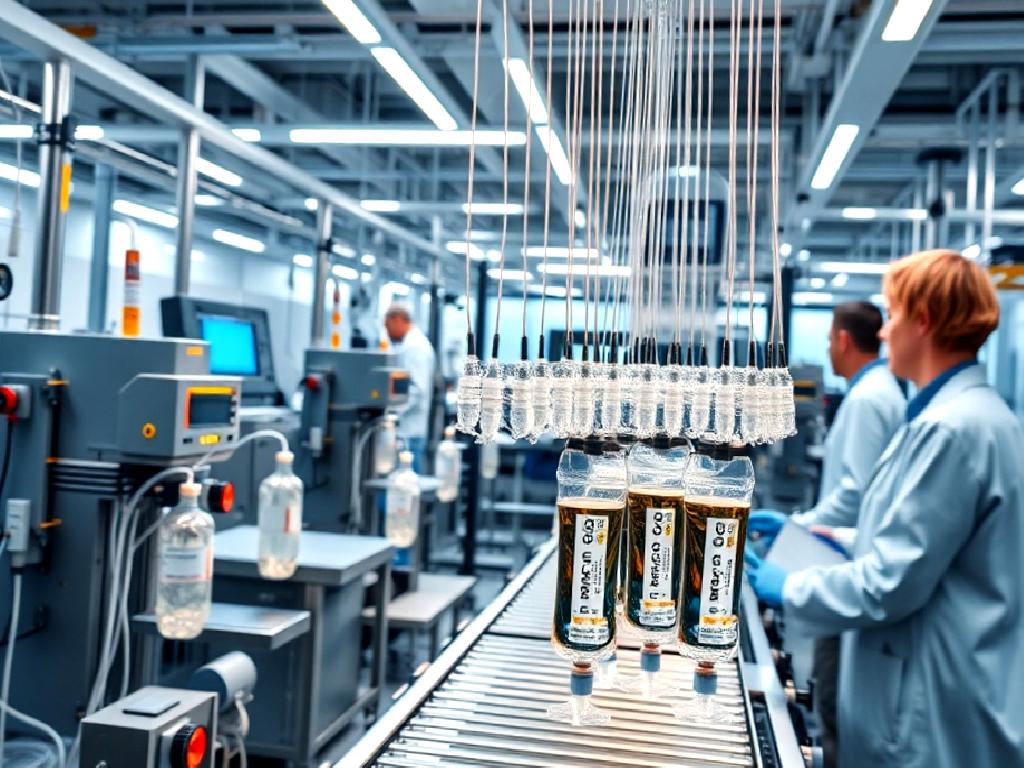 IV sıvı tedarikindeki kısıtlamalar ve Baxter'ın üretim sürecine dair bilgilere