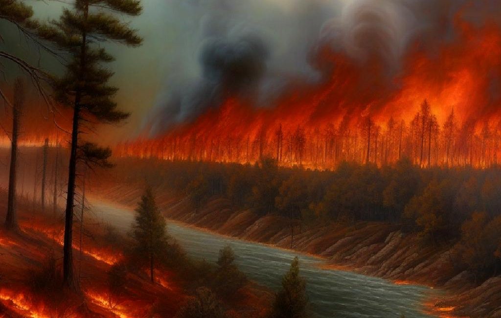 İzmir'in Beşpınar Mevkisinde çıkan orman yangını, bölgedeki doğal yaşamı tehdit