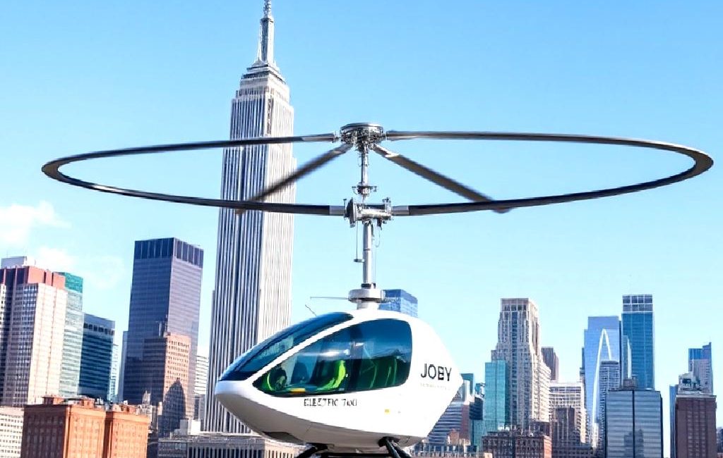 Joby Aviation’ın Elektrikli Hava Taksisi New York’ta Tanıtıldı Joby Aviation, elektrikli hava taksisi ile New York'ta devrim niteliğinde