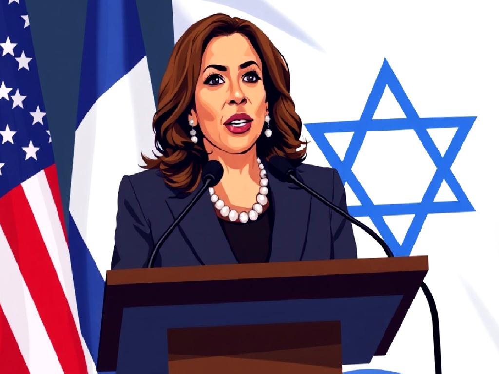 Kamala Harris, İsrail ve Amerika ilişkileri hakkında önemli açıklamalarda bulundu.